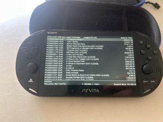 Sony PS Vita y PSP Negra