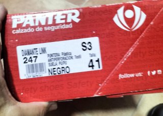 Zapatos de seguridad Panter nuevos ofertas 17 euro