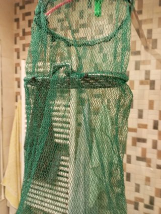 Redes de pesca verdes