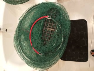 Redes de pesca verdes