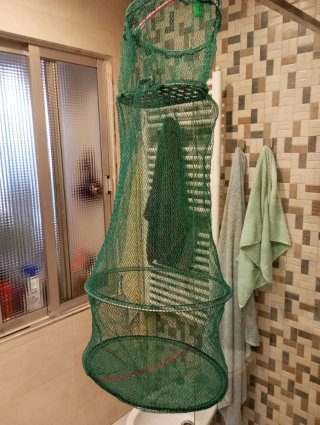 Redes de pesca verdes