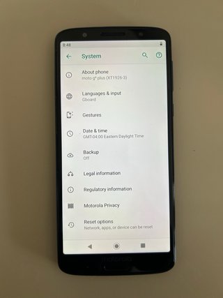 Motorola G6 Plus
