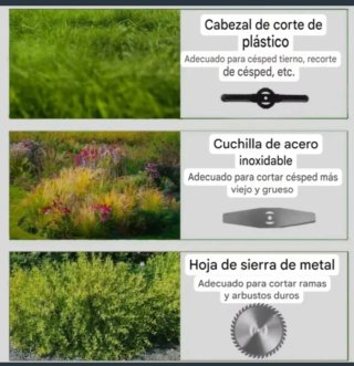 Desbrozadora Eléctrica Recargable (2 Baterías)