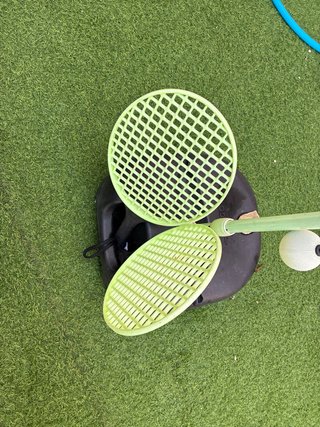 Pack Speedball: mástil, 2 raquetas y pelota