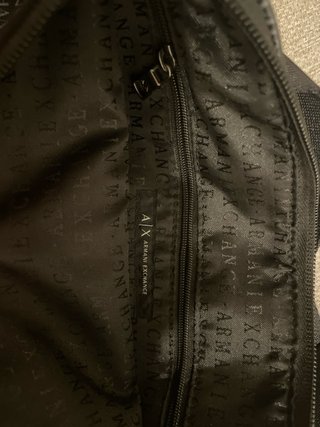 Bandolera Armani Exchange Negra