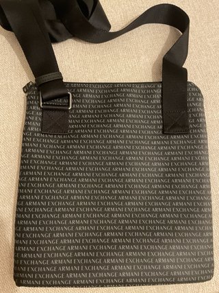 Bandolera Armani Exchange Negra