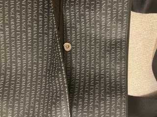 Bandolera Armani Exchange Negra
