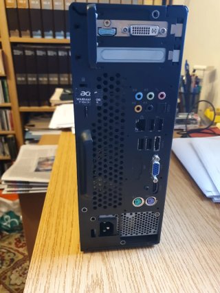 PC Sobremesa Acer Negro