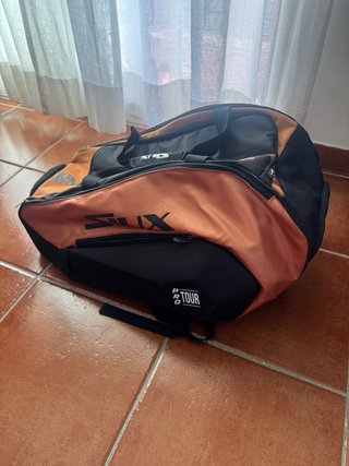 Paletero Padel/Tenis Siux Naranja/Negro
