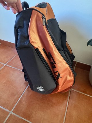 Paletero Padel/Tenis Siux Naranja/Negro
