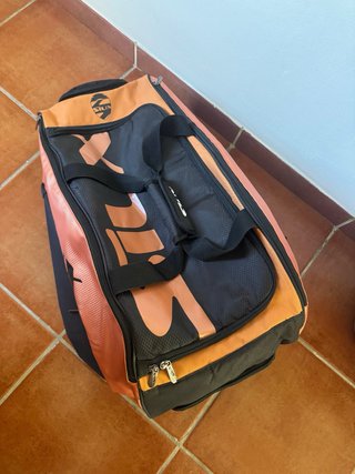 Paletero Padel/Tenis Siux Naranja/Negro