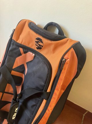Paletero Padel/Tenis Siux Naranja/Negro