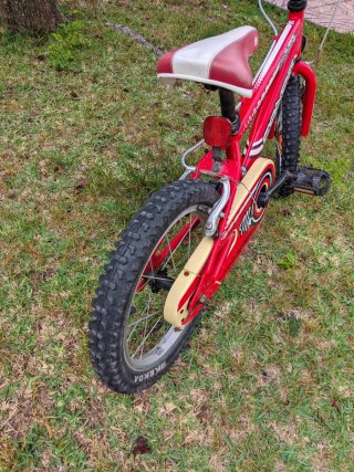 Bicicleta infantil Conor Meteor 16 roja