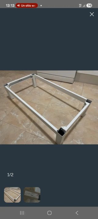 Base Kallax 2 cubos IKEA