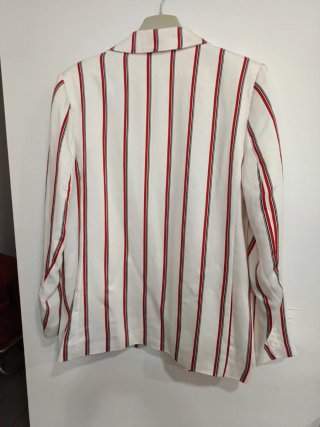 Americana H&M Rayas Rojo Blanco Talla L