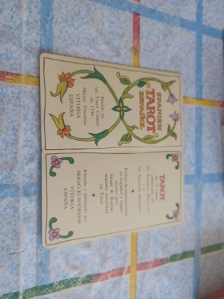 Baraja Tarot Spanish Español Completa baraja