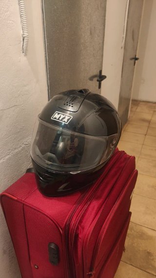 Casco Moto MYX Talla L Negro