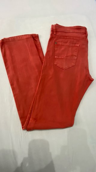 Pantalones de hombre color naranja