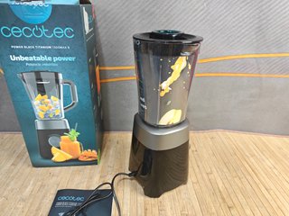 Cecotec Batidora de Vaso con Jarra de 1,5L Power B