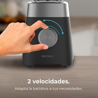 Cecotec Batidora de Vaso con Jarra de 1,5L Power B