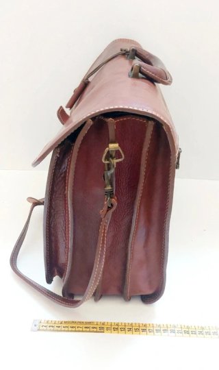 Ventiquattrore  artigianale in pelle Made in Italy