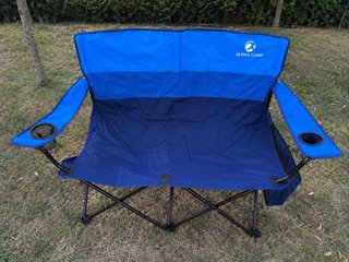 Silla Doble Plegable Alpha Camp