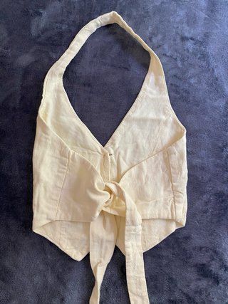 Top Bershka Halter mujer