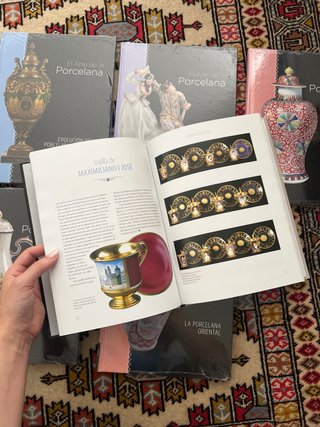 Colección El Arte de la Porcelana 6 tomos