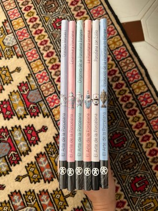 Colección El Arte de la Porcelana 6 tomos