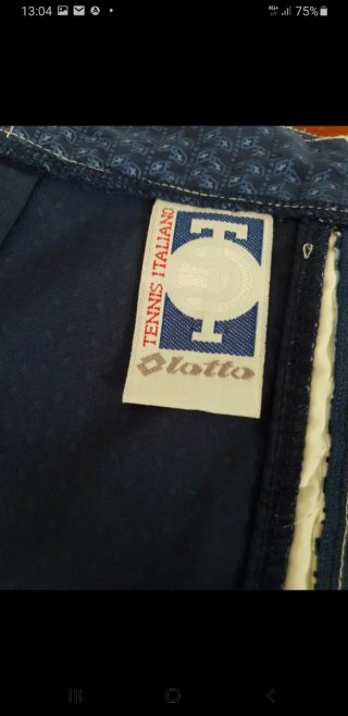 Gonna da tennis Lotto blu Vintage