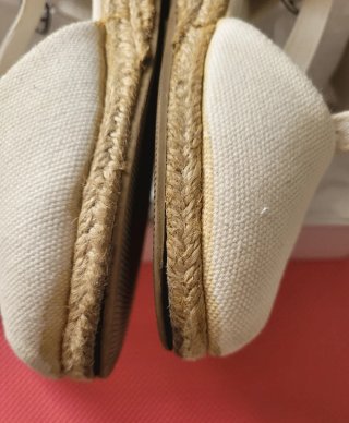 ESPARTOS CON CUÑA NIÑA TALLA 35.