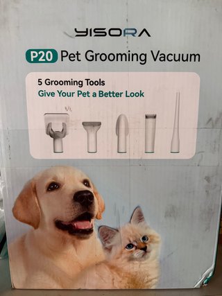 Yisora P20 Aspirador Pelos Mascotas Nuevo