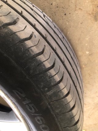 Neumático Continental 90% vida útil