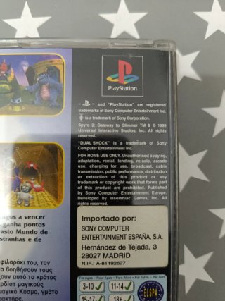 Spyro 2: En busca de los talismanes PS1 PAL ESP