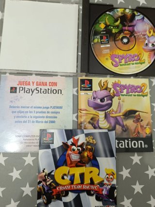 Spyro 2: En busca de los talismanes PS1 PAL ESP