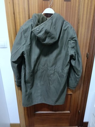 Abrigo militar ejército alemán verde