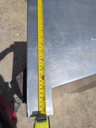 Campana extractora industrial inox
