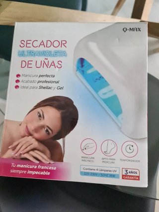 Secador Uñas UV Blanco