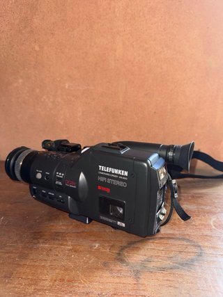 Videocámara Telefunken Negra