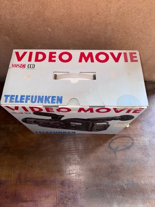 Videocámara Telefunken Negra