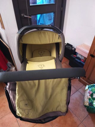Carro de bebé cuna y silla