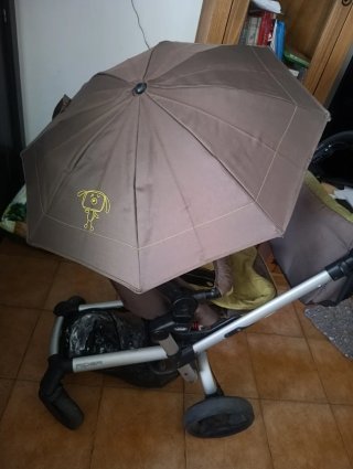 Carro de bebé cuna y silla