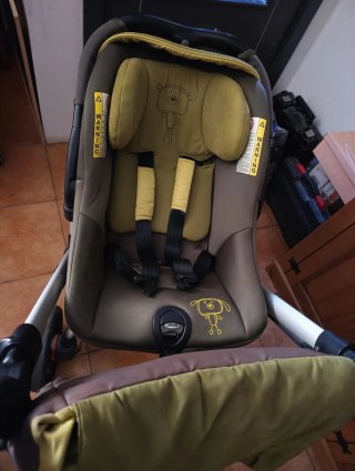 Carro de bebé cuna y silla