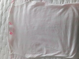 Camiseta blanca con estampado