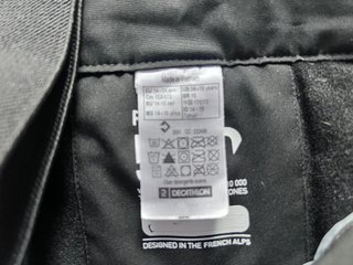 Pantalón esquí niño tirantes 14-15 años