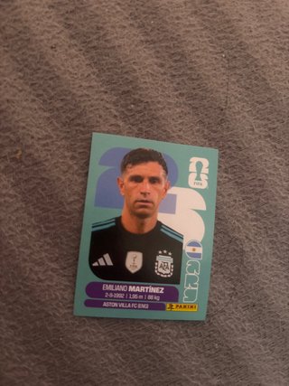 Cromos Mundial FIFA Emiliano Martínez