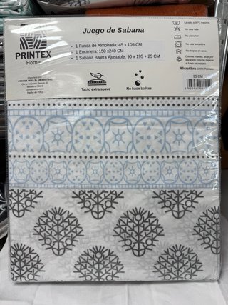 Juego de sábanas 3 piezas