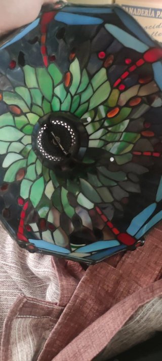 Lámpara de mesa Tiffany libélula o similar