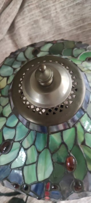 Lámpara de mesa Tiffany libélula o similar