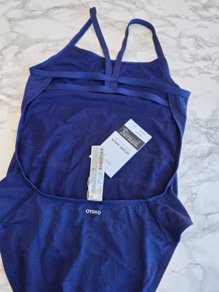 Bañador Oysho Natación Talla S Azul Marino